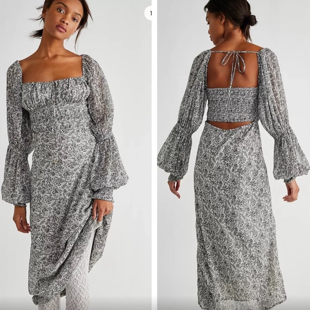 Free‎ People Glow Up Midi Dress